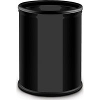 Урна для мусора Alda 15l, 33*24cm, metal negru (641A)