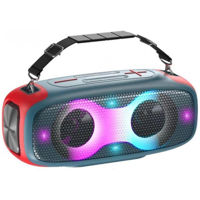 Колонка портативная Bluetooth Hopestar A30 Party, 50W, Blue&Red