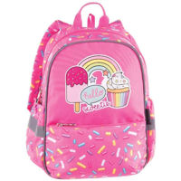 Rucsac pentru copii Pulse 122299 JUNIOR HELLO SWEETIE, 35x28x12 cm, roz