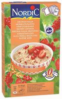 Nordic Овсяная каша-минутка с красной смородиной и клубникой (12m+) 210g