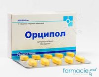 Orcipol comp.film. 500mg+500mg N10
