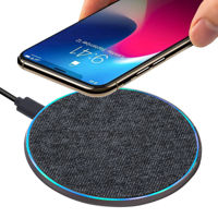 Wireless Charger Rivacase VA4915 GR3, 10W, Gray Fabric