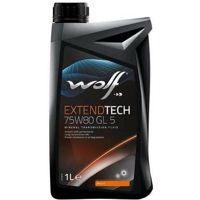 Масло Wolf 75W80 EXTENDTECH 1L