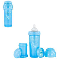 Поильник U-Grow 78256 Biberon Anti-Colici, Albastră, 260ml, 0+ luni