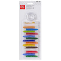 Набор для творчества Rocailles Set de mărgele cu fir de perlon Rocailles Ø 2,5 mm pentru țesutul brățării 216115104