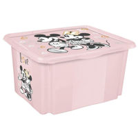 Короб для хранения Keeeper Minnie Mouse Pink (12239581) 45L