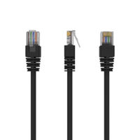 Кабель для IT Cablexpert PP12-0,25M/BK Black