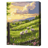 Tablou pe numere BrushMe BS54293FC 40х50cm (fără cutie) Poienița de primăvară