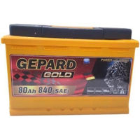 Автомобильный аккумулятор Gepard GOLD 80 AH 850A (277x175x191)