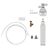 Картридж для проточных фильтров Gessi 01595-031 Starter Kit for filtration system+carbon filter Chrome (RICAMBI) 8055261184909
