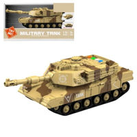 Машина Wenyi WY410B 1:16 Tanc militar inerțial, camuflaj (lumină/sunet)