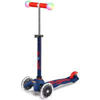 Самокат Micro MMD149 Mini Deluxe Magic LED Navy Blue