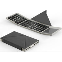 Клавиатура Dux Ducis Bluetooth Tri-fold Touch Keyboard OK Flip Series