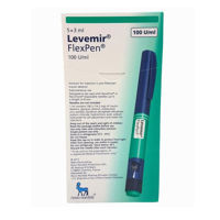 Levemir® FlexPen® sol. inj. stilou inject. preump. 100 UI/ml 3 ml N5