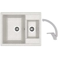 Мойка кухонная со смесителем Dr.Gans Astra 620K + SanDonna F 1069 gri