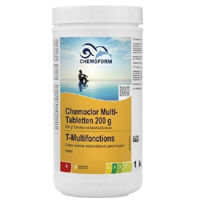Chimie pentru piscină Intex 50710 Pastile multifunctionale Chemoform 200 gr/1kg