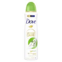 Antiperspirant spray Dove Deo Advanced Care Go Fresh Cucumber&Green Tea Scent 150 ml.