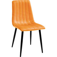 Стул Deco DC-90P N43 Catifea Orange+Black Legs