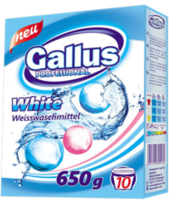 Стиральный Порошок Gallus 650 (color /universal /white)