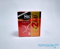 Prezervative Sico N3 Sensitive (conturate) 1+1 CADOU