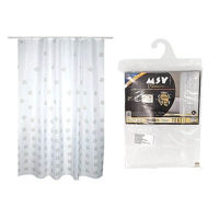 Занавеска для ванной MSV 49916 Thika 180X200cm, MSV Premium