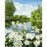 Tablou pe numere Strateg R 9 /19 (GS1074)(50579) Romanite pe malul rвului, 40x50 cm