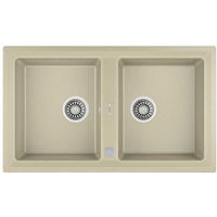 Chiuvetă bucătărie Teka Stone 90B TG 2B tegranit TOPASBEIGE