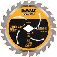 Disc de tăiere DeWalt DT40270-QZ Panza circulara 190 24T