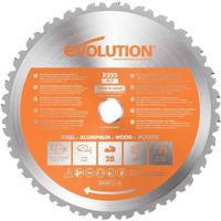 Диск отрезной Evolution RAGEBLADE255M Multi Steel