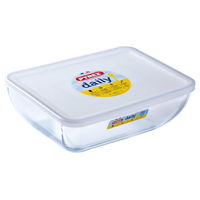 Форма для выпечки Pyrex Daily tava + capac 3.5L (Cadou Hansa)