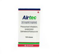 Airtec susp.de inhalat presuriz.25 mcg/250 mcg/doza 120 doze