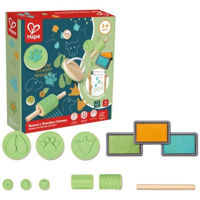 Набор для творчества Hape E2012 Set de ștampile Minunile naturii