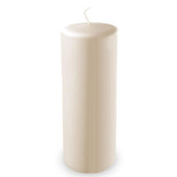 Декор Promstore 45343 Zniczplast Свеча пеньковая Decor 19x7cm, 85часов, беж