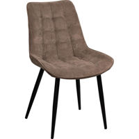 Стул Deco Hans Velvet Brown BGF166-7+Black legs