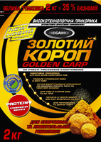 Momeală MEGAMIX Crap Auriu 2kg, GOLDEN Carp