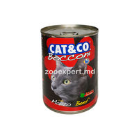 CAT&CO cu vită (bucaț) 405 gr