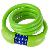 Аксессуар для велосипеда M-Wave Sistem antifurt bicicleta DS 12.10 S spiral cable lock green