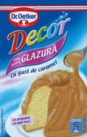 Glazură caramel Dr. Oetker Decor, 100g