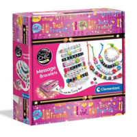 Набор для творчества Clementoni Set de crearea bratarilor - cu Litere (18634)