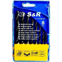 Burghiu S&R 216800008 Set burghie pentru lemn Meister (8buc)