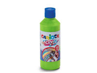 Acuarela acrilica pentru orice suprafata Carioca 250 ml, verde