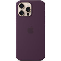 Husă pentru smartphone Apple iPhone 16 Pro Max Silicone Case with MagSafe Plum MYYW3