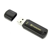 8GB USB2.0 Flash Drive Transcend "JetFlash  350", Black, Classic Cap (R/W:18/4MB/s)