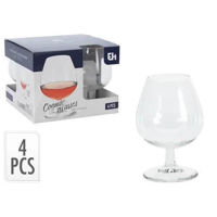 Чашка Excellent Houseware 48093 Set pahare pentru coniac 4 buc, 350 ml