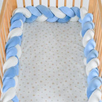 Бортик для кроватки Cangaroo Бортик в кроватку Bumper Light Blue