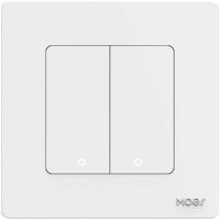 Выключатель электрический Moes ZT-SR-EU2-WH-MS