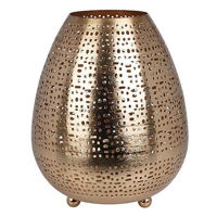 Свеча Promstore 52521 Sfesnic metalic Oval 17x23cm, auriu