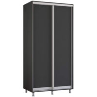 Dulap Mobildor-Lux Aron cu uși glisante (120x60x240H cm) Anthracite