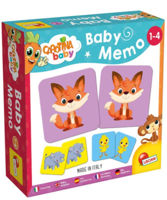 Настольная игра Lisciani Giochi 47789 Joc Memo Pui de animale, 24 el.