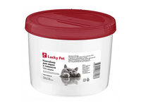 Container pentru hrana Lucky Pet 1.2l, pisici, bordo